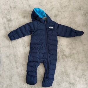 The North Face Dark Blue Kids Footie